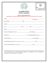 Alternative Embalmer Application - Texas, Page 2