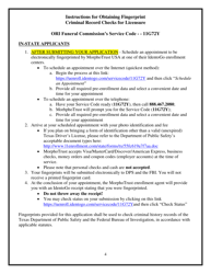 Alternative Funeral Director Application - Texas, Page 4