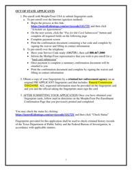 Provisional Embalmer Application - Texas, Page 7