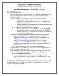 Reciprocal Funeral Director/Embalmer License Application - Texas, Page 5
