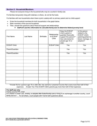 DCYF Form 05-006 Eceap Prescreen &amp; Application (Combined Form) - Washington, Page 3