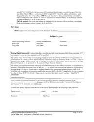 Form WPF CR84.0400 SOSA Felony Judgment and Sentence - Special Sex Offender Sentencing Alternative - Washington, Page 13