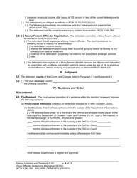 Form WPF CR84.0400 DOSA Felony Judgment and Sentence - Drug Offender Sentencing Alternative - Washington, Page 4