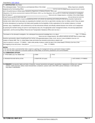 DD Form 553 Deserter/Absentee Wanted by the Armed Forces, Page 2