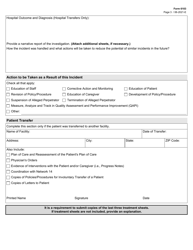 Form 6103 End Stage Renal Disease Facility Incident Report - Texas, Page 3