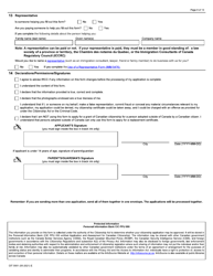 Form CIT0001 Application for Citizenship Certificate for Adults and Minors (Proof of Citizenship) - Canada, Page 8