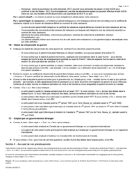 Forme CIT0001 Demande De Certificat De Citoyennete Pour Adultes Et Mineurs - Canada (French), Page 11