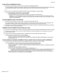 Forme IMM5556 Liste De Controle DES Documents - Travailleurs (Demandeurs Au Canada) - Canada (French), Page 3