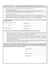Form CR-13 Certificate of Professional Bondsman (Professional Bail Company) - Alabama, Page 2