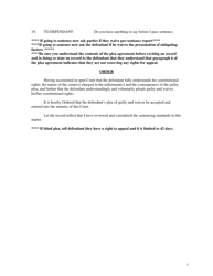 Presumptive Sentencing Guilty Plea Colloquy - Alabama, Page 3