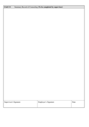 Form PERS-30 &quot;Employee Counseling Record&quot; - Alabama, Page 2