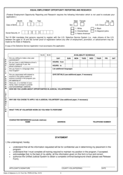 Form PERS-23 Application for Volunteer Services - Alabama, Page 3