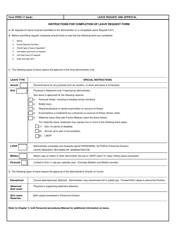 Form PERS-17 Leave Request and Approval - Alabama, Page 2