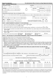 Form PERS-22 Employment Application - Alabama, Page 2