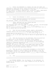 Sample Form 29 Order for Production by Defendant - Alabama, Page 2