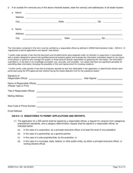 ADEM Form 186 &quot;State Indirect Discharge (Sid) Permit Application&quot; - Alabama, Page 15