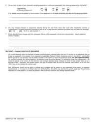 ADEM Form 186 &quot;State Indirect Discharge (Sid) Permit Application&quot; - Alabama, Page 8
