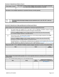 ADEM Form 570 &quot;On-Time Compliance Report for Dental Discharges&quot; - Alabama, Page 2