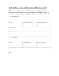Medication Assistant Train-The Trainer Course Registration Form - Alabama, Page 5