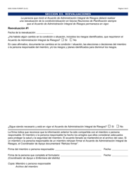 Formulario DDD-1530A-S Acuerdo De Administracion Integral De Riesgos Servicios Y/O Colocacion - Arizona (Spanish), Page 3