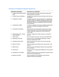 Form HP-AR-004 Adjustment Request Form - Medicaid Xix - Arkansas, Page 2