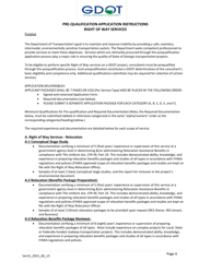 Pre-qualification Application - Right of Way Services for Georgia Departmentof Transportation Projects - Georgia (United States), Page 4
