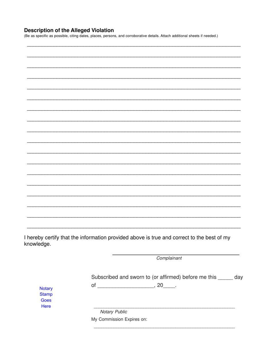 Administrative Complaint Under the Help America Vote Act of 2002 - Idaho, Page 2