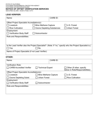 Form ISD/CCPEB-022 Notice of Offset Verification Services - California, Page 2