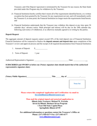 Application and Certification to Participate in the Treasurer&#039;s Invest in Illinois: Business Invest - Illinois Small Business Covid19 Relief Program - Illinois, Page 5