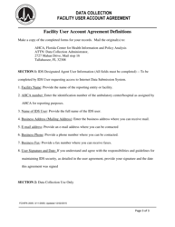 Facility User Account Agreement - Florida, Page 3