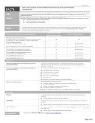 Georgia Military College Scholarship (Loan) Program Application - Georgia (United States), Page 5
