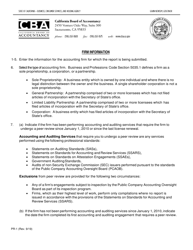 Form PR-1 Peer Review Reporting Form - California, Page 3