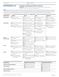 Application for Employees - California, Page 6