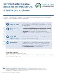 Document preview: Aplicacion Para Empleados - California (Spanish)