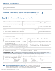 Aplicacion Para Empleados - California (Spanish), Page 2