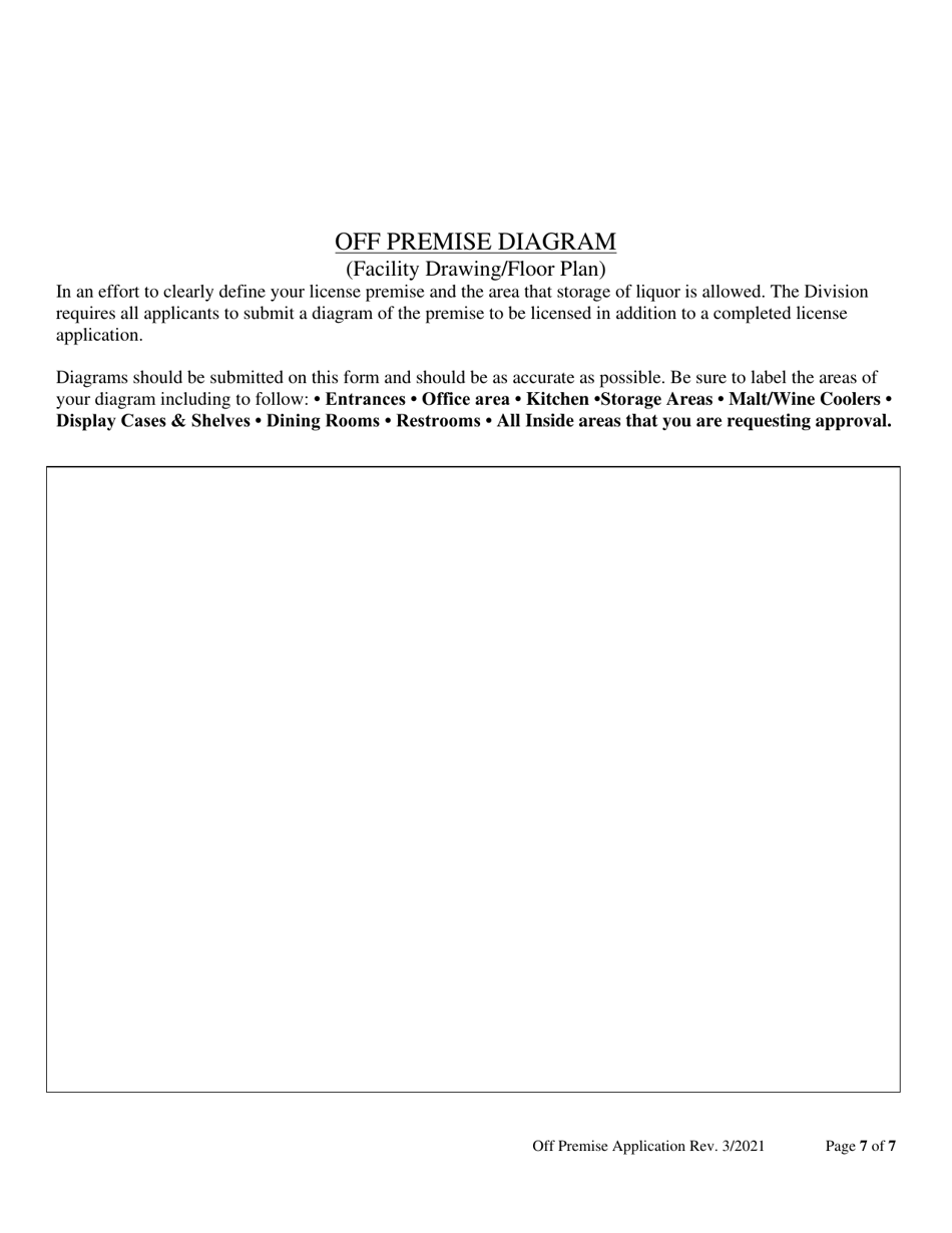 Off Premise Application - Maine, Page 7