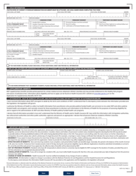 Form HLTH102 Medical Services Plan (Msp) Application for Enrolment - British Columbia, Canada, Page 4