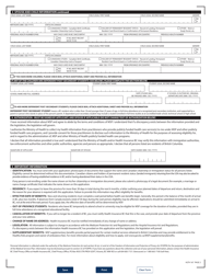 Form HLTH167 Medical Services Plan (Msp) Application for Group Enrolment - British Columbia, Canada, Page 2