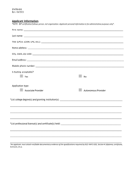 Form DVPR-001 Application for Batterer Intervention Provider Certification - Kentucky, Page 3