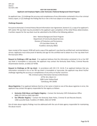 Form DPP-162 Applicant Waiver Agreement and Statement - Kentucky, Page 2