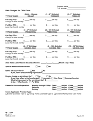 Form DCC-94B Licensed or Certified Provider Agreement Form - Kentucky, Page 2