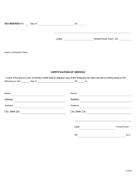 Form 6434 Pre-retirement Qualified Domestic Relations Order for Division of Marital Property - Kentucky, Page 8