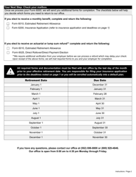 Form 6000 Notification of Retirement - Kentucky, Page 2