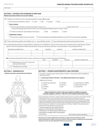 Form HLTH5365 Special Authority Request - Targeted Dmards for Ankylosing Spondylitis - Initial/Switch - British Columbia, Canada, Page 2