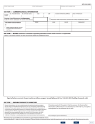 Form HLTH5354 Special Authority Request - Targeted Dmards for Rheumatoid Arthritis Renewal/Dosing Adjustment - British Columbia, Canada, Page 2
