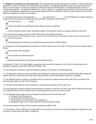 Form 6438 Qualified Domestic Relations Order for Payment of Alimony/Maintenance - Kentucky, Page 3