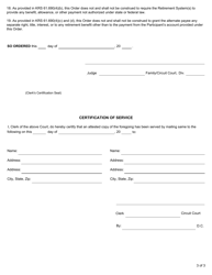 Form 6438 Qualified Domestic Relations Order for Payment of Alimony/Maintenance - Kentucky, Page 4
