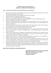 Form MDHS-DOM-001 Request to Dispose of Records - Mississippi, Page 2