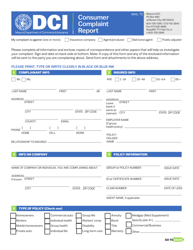 Document preview: Consumer Complaint Report - Missouri