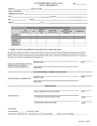 Law Enforcement Agency (Lea) Small Arms Request - Missouri, Page 2